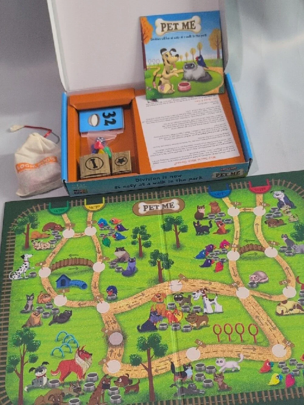 PET ME Board Game - Blue